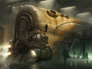The train from the cover of Hearts of Iron