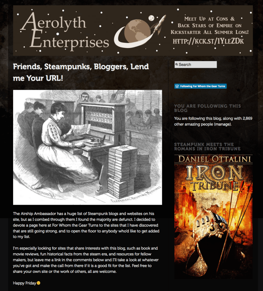 Iron Tribune Advertisement!