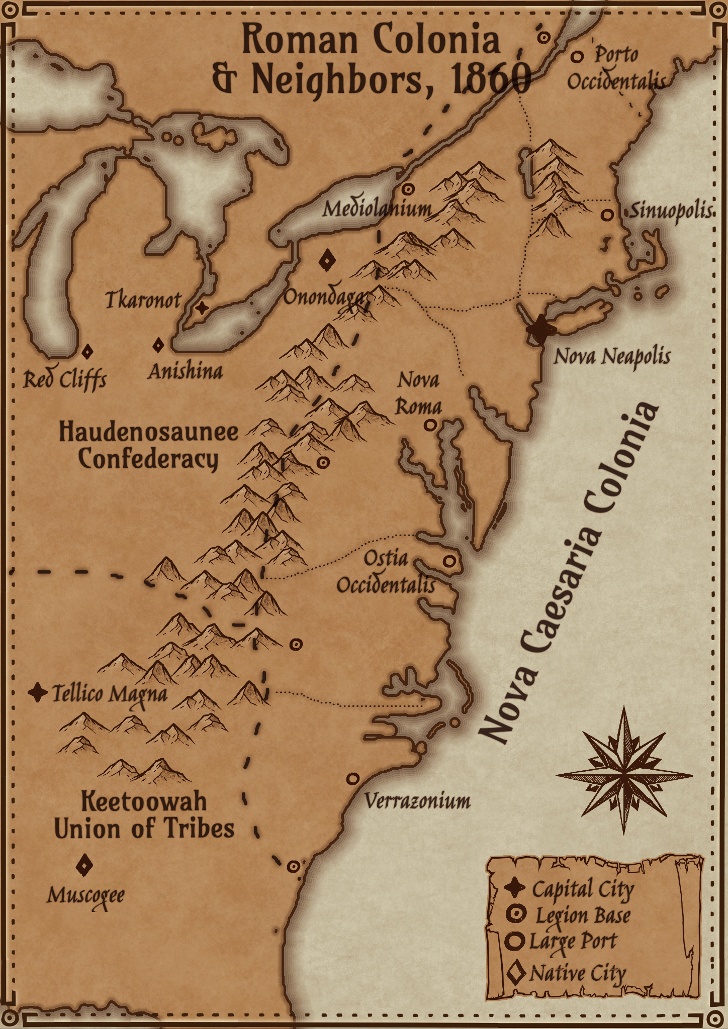 Colonies of New Caesaria(2)
