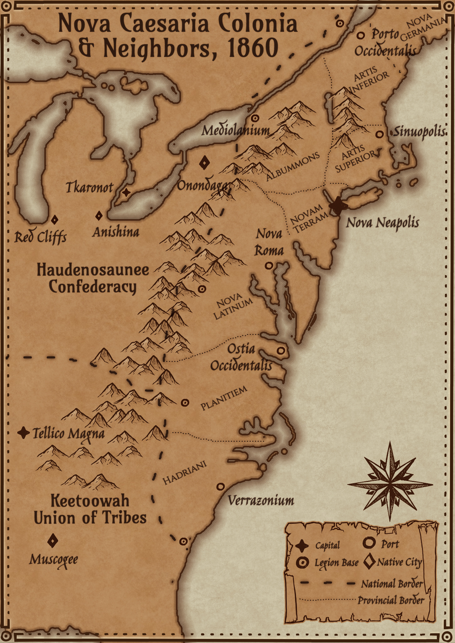 Colonies of New Caesaria(3)